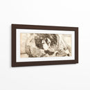 Mikasa Ackerman Tatakae - DaVinci Style - Marco Green | Cuadro decorativo de Canvas Lab