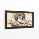 Mikasa Ackerman Tatakae - DaVinci Style - Marco Green | Cuadro decorativo de Canvas Lab