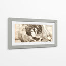 Mikasa Ackerman Tatakae - DaVinci Style - Marco Green | Cuadro decorativo de Canvas Lab
