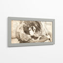Mikasa Ackerman Tatakae - DaVinci Style - Marco Green | Cuadro decorativo de Canvas Lab
