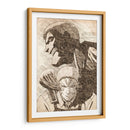 Reiner / Titán Acorasado - DaVinci Style - Marco Green | Cuadro decorativo de Canvas Lab