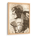 Reiner / Titán Acorasado - DaVinci Style - Marco Green | Cuadro decorativo de Canvas Lab