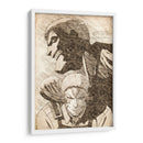 Reiner / Titán Acorasado - DaVinci Style - Marco Green | Cuadro decorativo de Canvas Lab