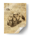 Titán acorasado descripción - DaVinci Style - Marco Green | Cuadro decorativo de Canvas Lab