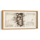 El titán en el muro - DaVinci Style - Marco Green | Cuadro decorativo de Canvas Lab