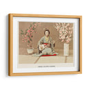 Geisha tocando samisen - Ogawa Kazumasa | Cuadro decorativo de Canvas Lab