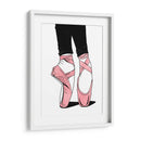 Ballet Shoes Lines - Line Art | Cuadro decorativo de Canvas Lab