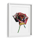 Rosa Graffiti - David Aste | Cuadro decorativo de Canvas Lab