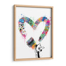 Mouse Hand Heart - David Aste | Cuadro decorativo de Canvas Lab