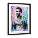 Messi Stencil - Fake Classics | Cuadro decorativo de Canvas Lab