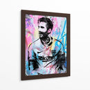 Messi Stencil - Fake Classics | Cuadro decorativo de Canvas Lab