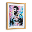 Messi Stencil - Fake Classics | Cuadro decorativo de Canvas Lab