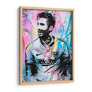 Messi Stencil - Fake Classics | Cuadro decorativo de Canvas Lab