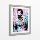 Messi Stencil - Fake Classics | Cuadro decorativo de Canvas Lab