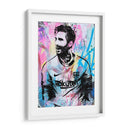 Messi Stencil - Fake Classics | Cuadro decorativo de Canvas Lab