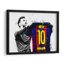 Messi Graffiti - David Aste | Cuadro decorativo de Canvas Lab