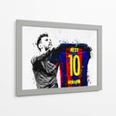Messi Graffiti - David Aste | Cuadro decorativo de Canvas Lab