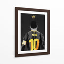Messi GOAT - David Aste | Cuadro decorativo de Canvas Lab