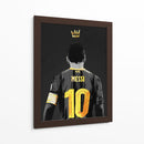 Messi GOAT - David Aste | Cuadro decorativo de Canvas Lab