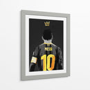 Messi GOAT - David Aste | Cuadro decorativo de Canvas Lab