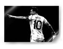 Messi Dots - Dot Art | Cuadro decorativo de Canvas Lab