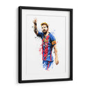 Messi Colors - Hue Art | Cuadro decorativo de Canvas Lab