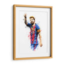 Messi Colors - Hue Art | Cuadro decorativo de Canvas Lab