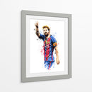 Messi Colors - Hue Art | Cuadro decorativo de Canvas Lab