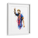 Messi Colors - Hue Art | Cuadro decorativo de Canvas Lab