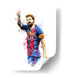 Messi Colors - Hue Art | Cuadro decorativo de Canvas Lab