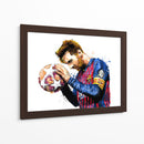 Messi Barça Colors - Hue Art | Cuadro decorativo de Canvas Lab