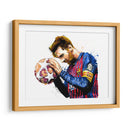 Messi Barça Colors - Hue Art | Cuadro decorativo de Canvas Lab