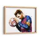 Messi Barça Colors - Hue Art | Cuadro decorativo de Canvas Lab
