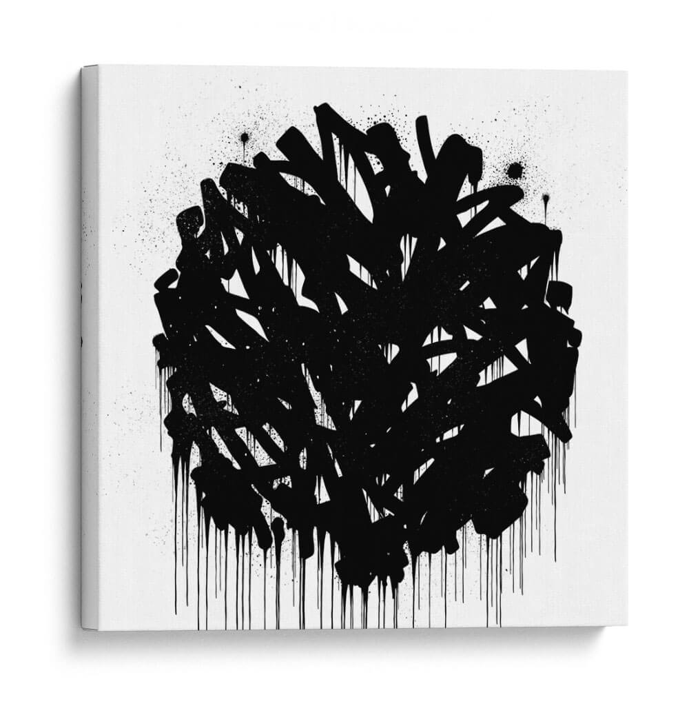 Letras Abstractas Graffiti - Fake Classics | Cuadro decorativo de Canvas Lab
