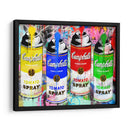 Latas de Aerosol Campbell's Graffiti 01 - Fake Classics | Cuadro decorativo de Canvas Lab