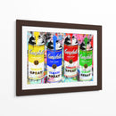 Latas de Aerosol Campbell's Graffiti 01 - Fake Classics | Cuadro decorativo de Canvas Lab