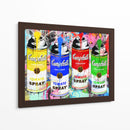 Latas de Aerosol Campbell's Graffiti 01 - Fake Classics | Cuadro decorativo de Canvas Lab