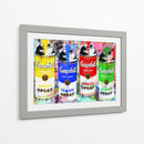 Latas de Aerosol Campbell's Graffiti 01 - Fake Classics | Cuadro decorativo de Canvas Lab