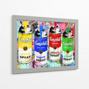 Latas de Aerosol Campbell's Graffiti 01 - Fake Classics | Cuadro decorativo de Canvas Lab