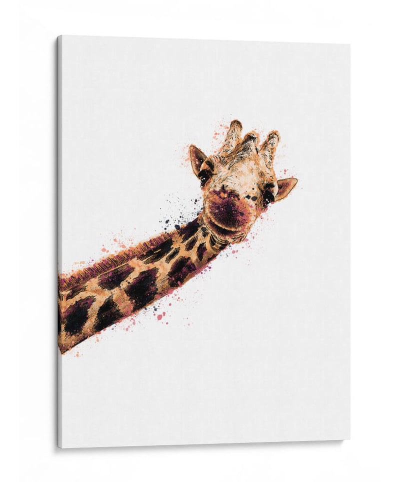 Jirafa Colores - Hue Art | Cuadro decorativo de Canvas Lab