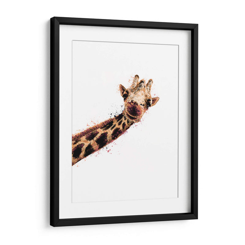 Jirafa Colores - Hue Art | Cuadro decorativo de Canvas Lab