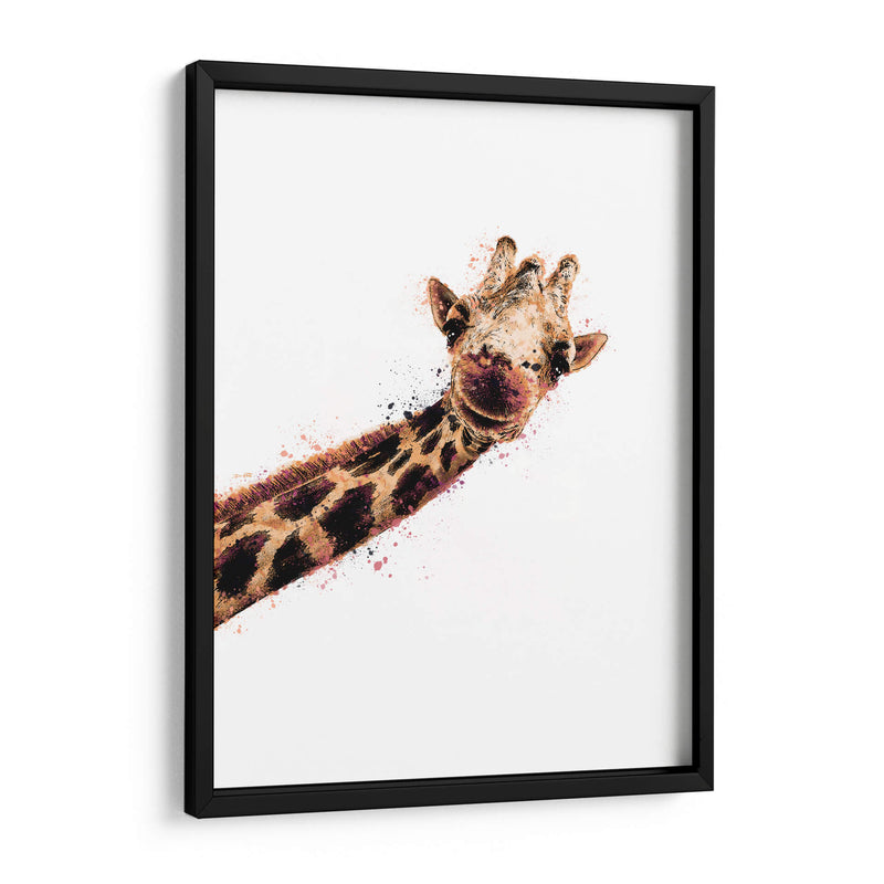 Jirafa Colores - Hue Art | Cuadro decorativo de Canvas Lab