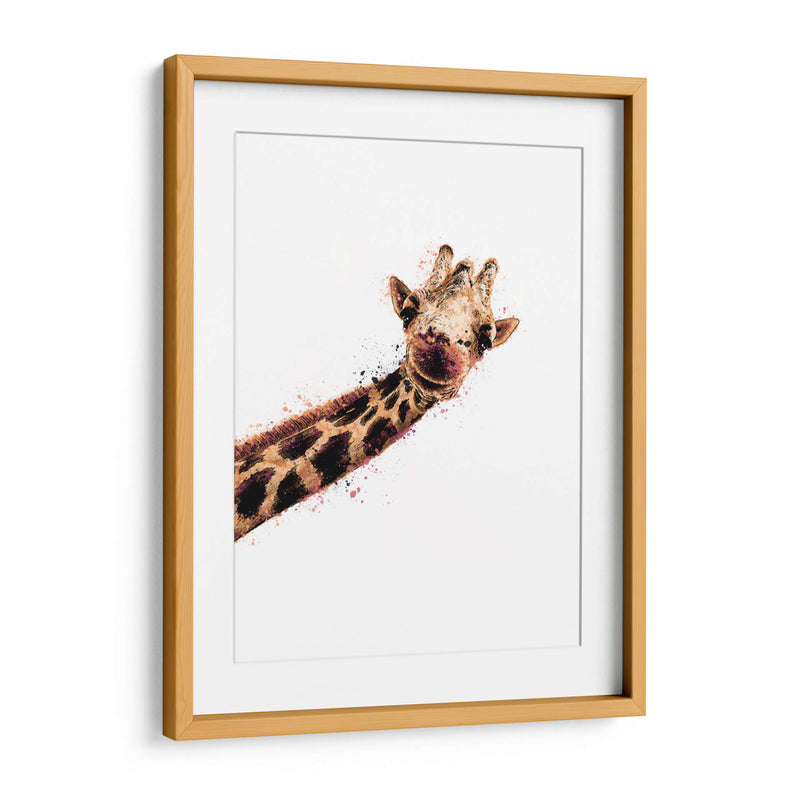 Jirafa Colores - Hue Art | Cuadro decorativo de Canvas Lab