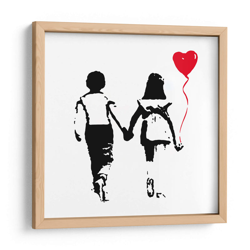 Holding Hands - Fake Classics | Cuadro decorativo de Canvas Lab