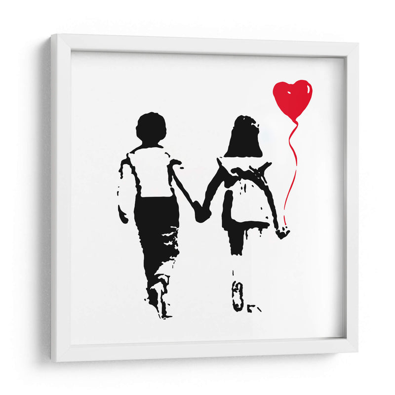 Holding Hands - Fake Classics | Cuadro decorativo de Canvas Lab
