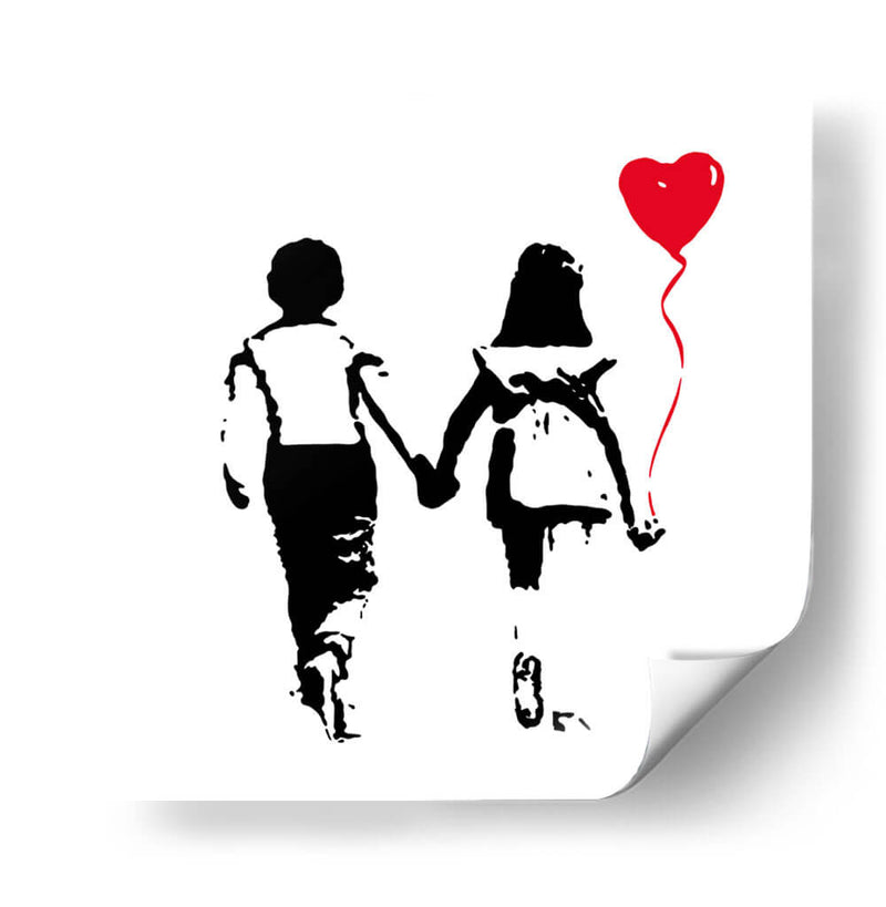 Holding Hands - Fake Classics | Cuadro decorativo de Canvas Lab