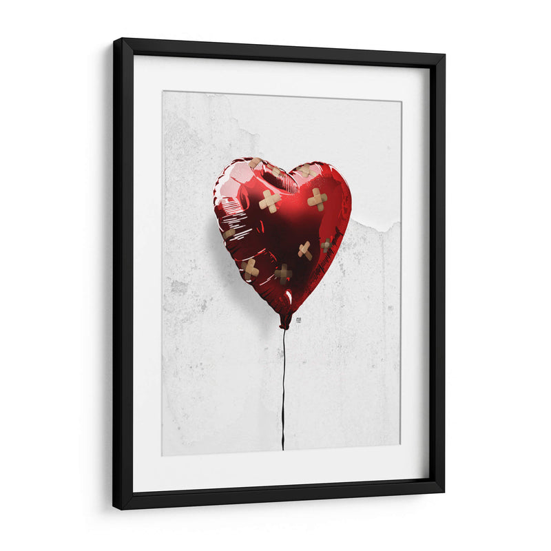 Globo de Corazón - David Aste | Cuadro decorativo de Canvas Lab