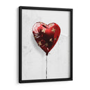 Globo de Corazón - David Aste | Cuadro decorativo de Canvas Lab