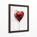 Globo de Corazón - David Aste | Cuadro decorativo de Canvas Lab