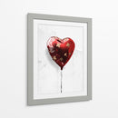 Globo de Corazón - David Aste | Cuadro decorativo de Canvas Lab